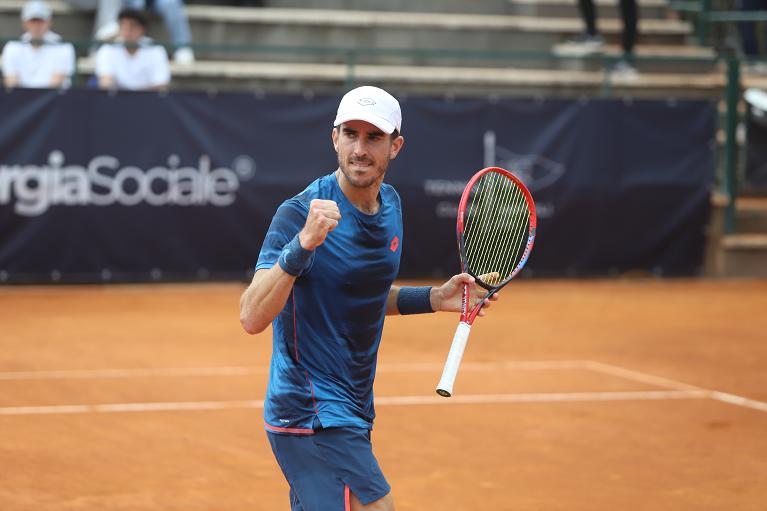 L'esultanza di Franco Agamenone (Foto Master Group Sport)