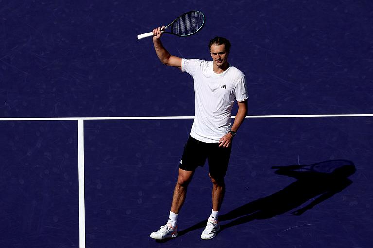 Un'esultanza di Alexander Zverev (Getty Images)