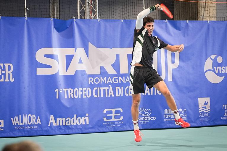 Filippo Romano in azione  (foto Start Romagna Cup / Mazza)