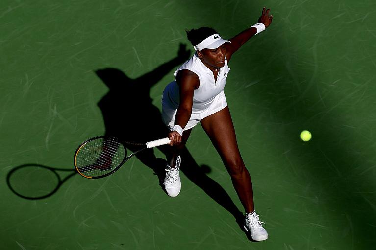 Venus Williams in azione (Getty Images)