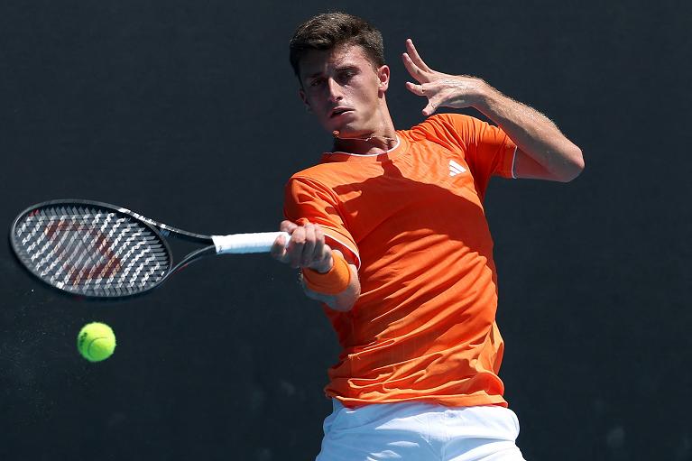 Luca Nardi in azione (foto Getty Images)