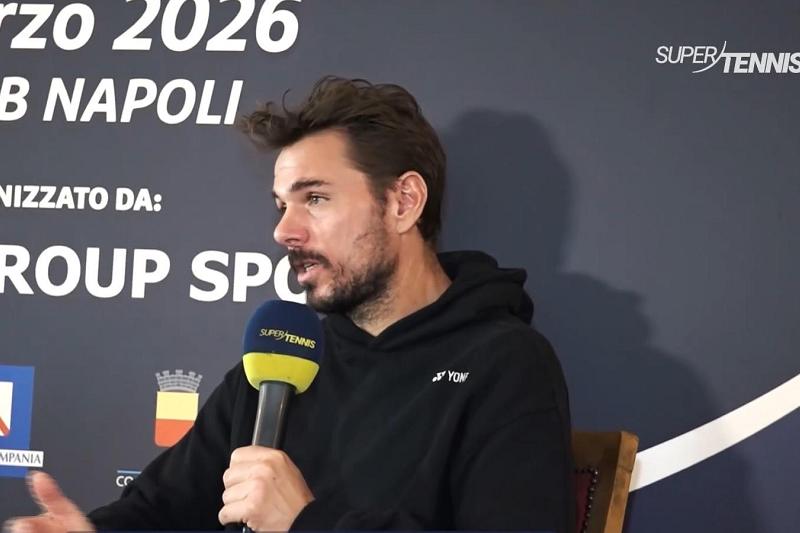Wawrinka a SuperTennis: "Sinner e Alcaraz eccezionali"