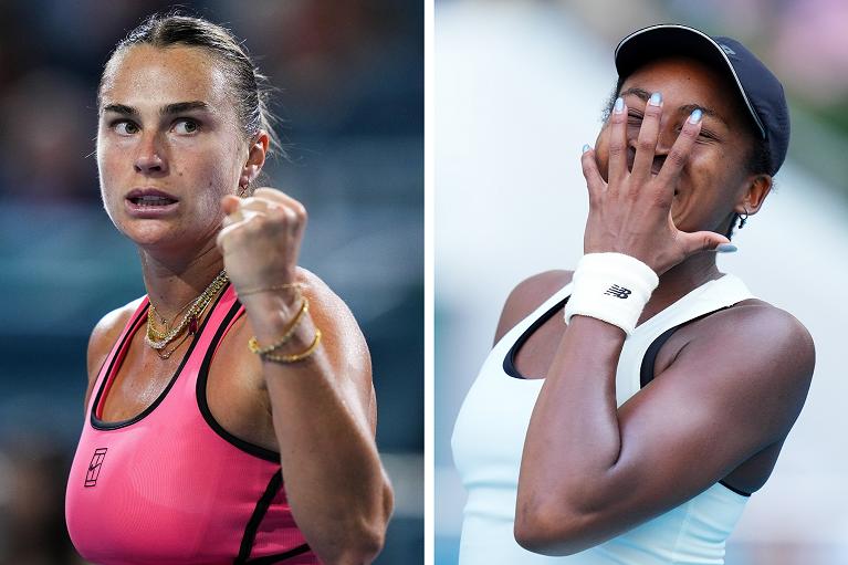 Aryna Sabalenka e Coco Gauff (fonte foto Getty Images)