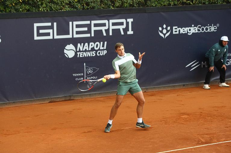 Hamad Medjedovic in azione (foto Master Group Sport)