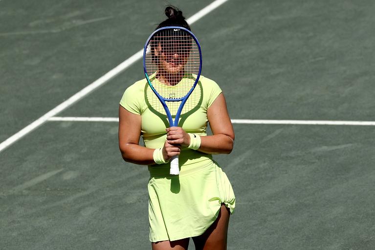 Bianca Andreescu al WTA di Charleston 2026 (Getty Images)