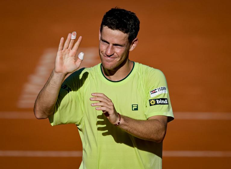 L'argentino Diego Schwartzman dà l'addio al tennis (Getty Images)