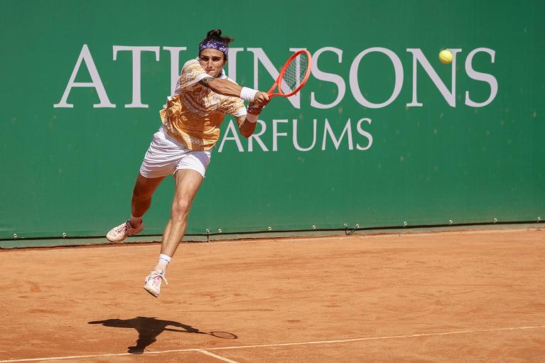 Mattia Bellucci in azione (foto Leonardi)