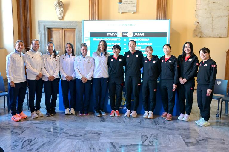 Billie Jean King Cup, Italia e Giappone schierate dopo il sorteggio (Foto FITP)