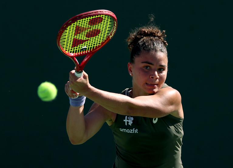 Jasmine Paolini in azione (Getty Images)