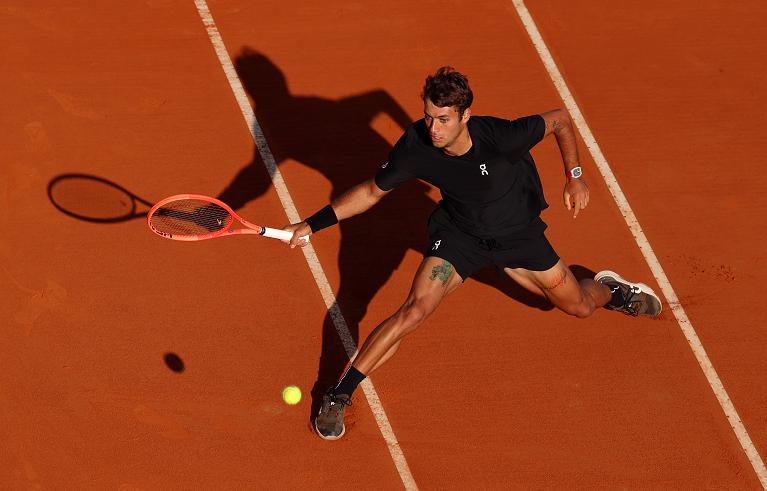 Il diritto di Flavio Cobolli a Monte-Carlo 2026 (Getty Images)