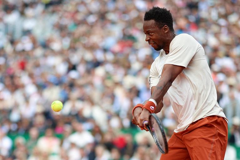 Gael Monfils in azione (foto Getty Images)