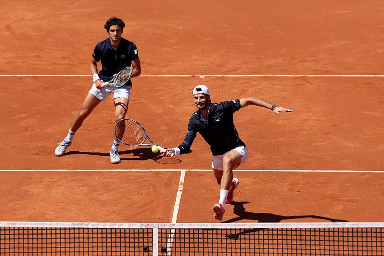 Andrea Vavassori e Pierre-Hugues Herbert (Getty)