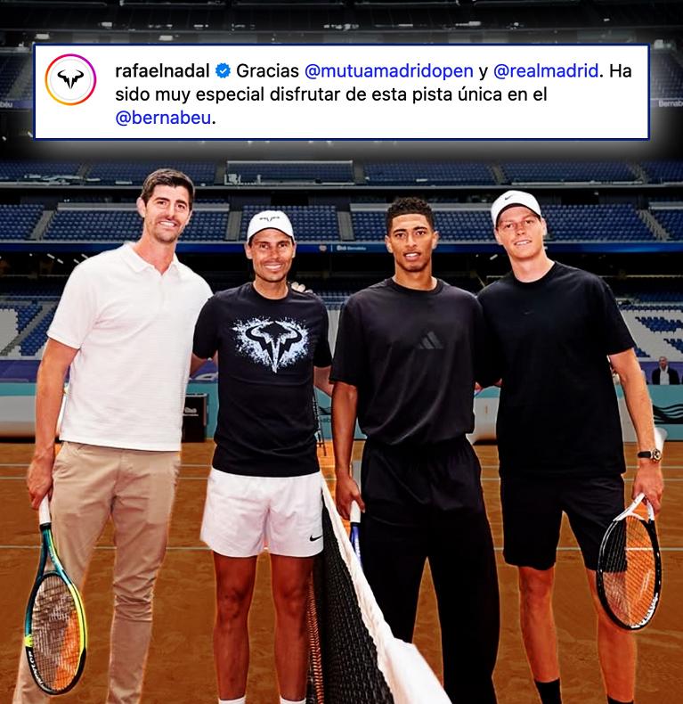 Insatagram Rafa Nadal