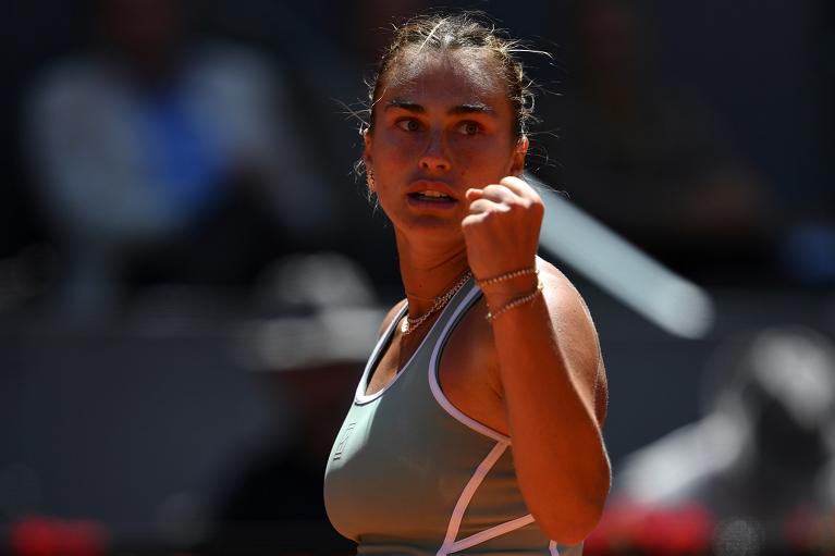 La grinta di Aryna Sabalenka (foto Getty Images)