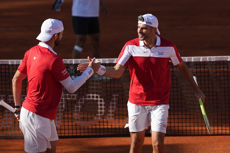 Simone Bolelli e Andrea Vavassori agli Internazionali BNL d'Italia 2026 (Foto FITP)