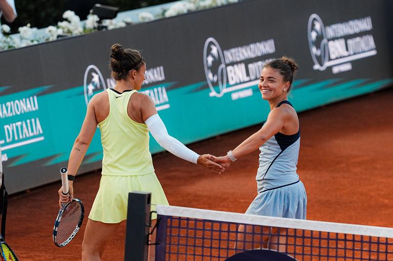 Sara Errani e Jasmine Paolini (foto FITP)