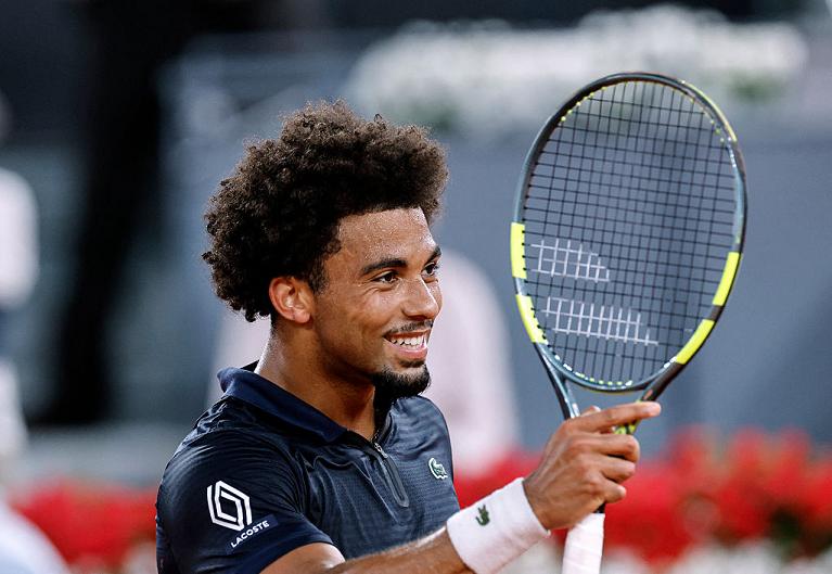 Arthur Fils esulta (Getty Images)