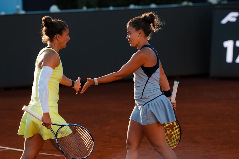 Sara Errani e Jasmine Paolini (foto FITP)