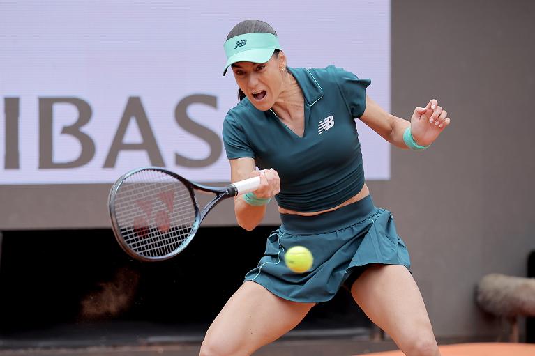 Sorana Cirstea in azione (foto FITP)
