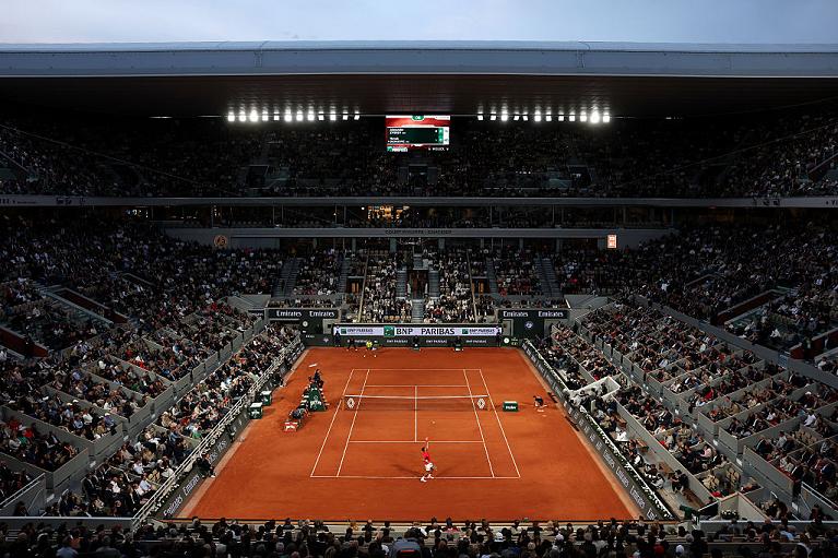 Un'immagine del Philippe Chatrier (Getty)
