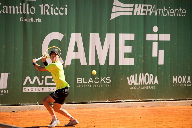 Andrea Guerrieri in azione (foto Mazza/CAME Cup Cervia)