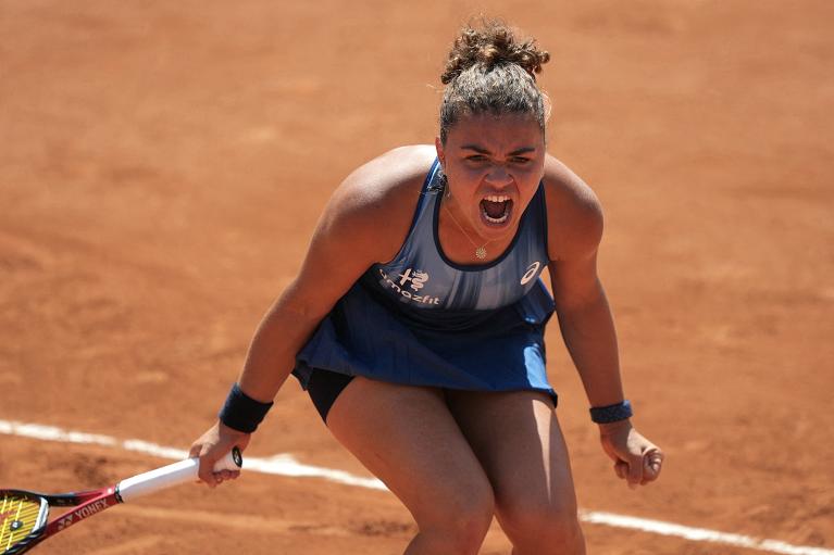 La grinta di Jasmine Paolini al Roland Garros 2026 (Getty Images)