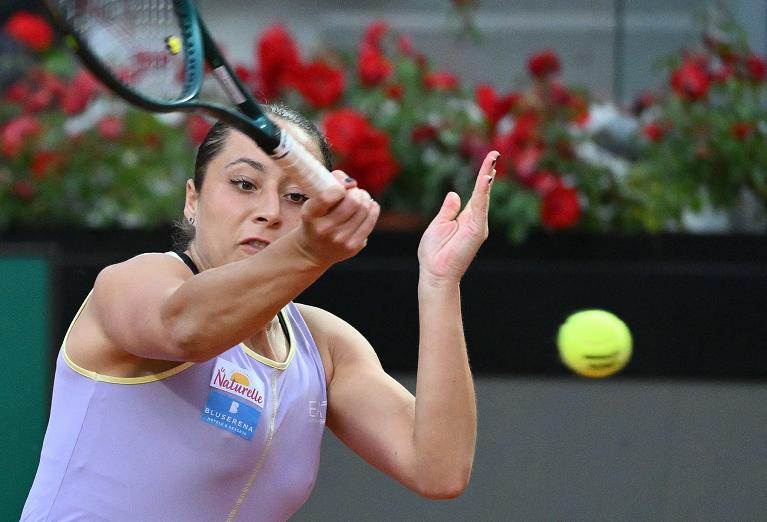 Elisabetta Cocciaretto in azione (foto Getty Images)