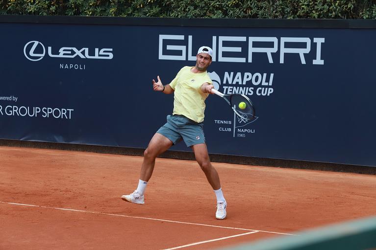 Gianmarco Ferrari colpisce di diritto (foto Master Group Sport)