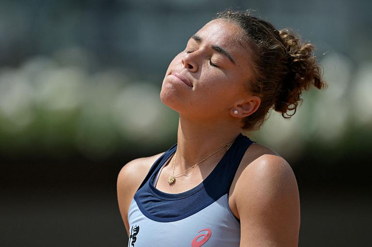 La delusione di Jasmine Paolini (Getty Images)