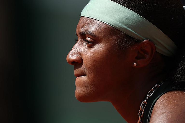 Un primo piano di Hailey Baptiste (Getty Images)