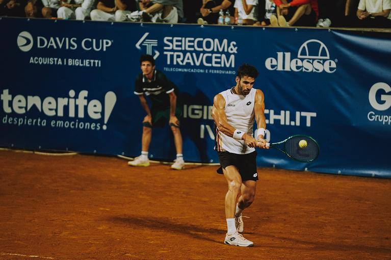 Andrea Pellegrino in azione (foto Serafini)