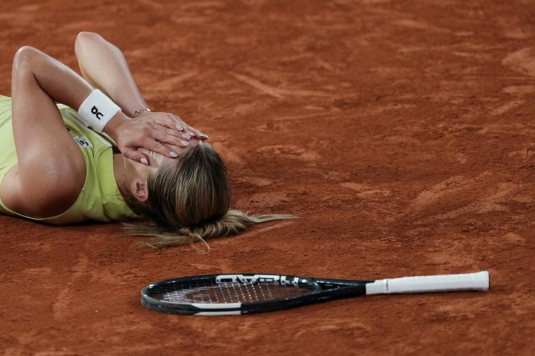 Tutta la felicità di Maja Chwalinska (foto Getty Images)
