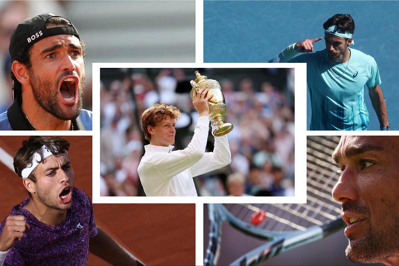 Italia, 5 top 10 ATP dal 2019: nessuna nazione ha fatto meglio