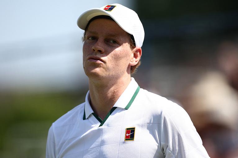 Un primo piano di Jannik Sinner (Getty Images)