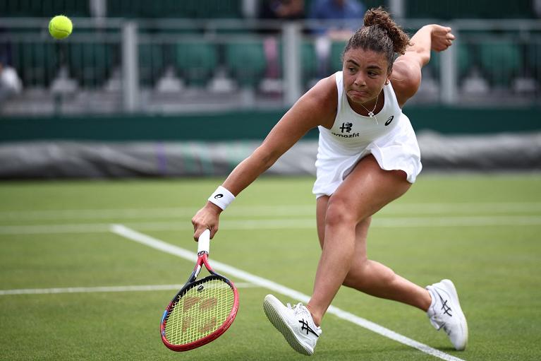 Jasmine Paolini in azione (foto Getty Images)