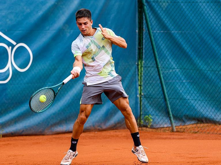 Lorenzo Angelini in azione (foto Lolli)