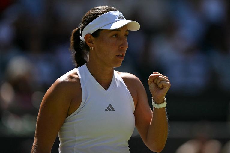 L'esultanza di Jessica Pegula (foto Getty Images)