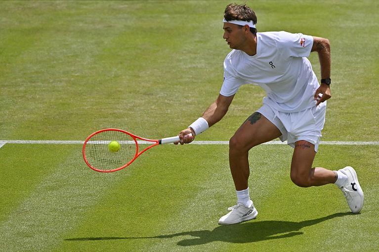 Flavio Cobolli a Wimbledon (Getty Images)