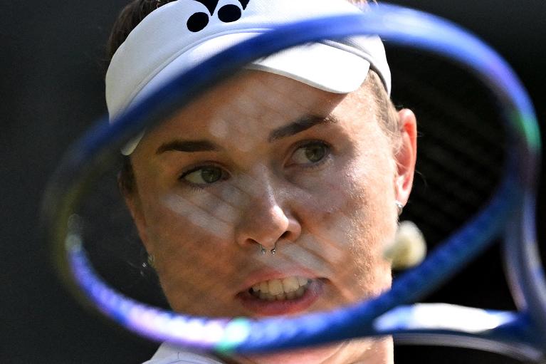 Un primo piano di Linda Noskova a Wimbledon (Getty Images)