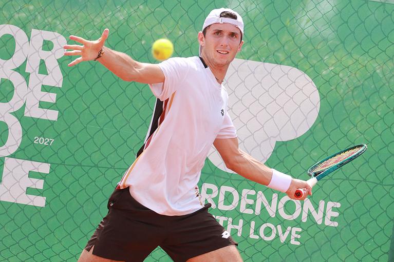 Federico Bondioli in azione (foto Ros)