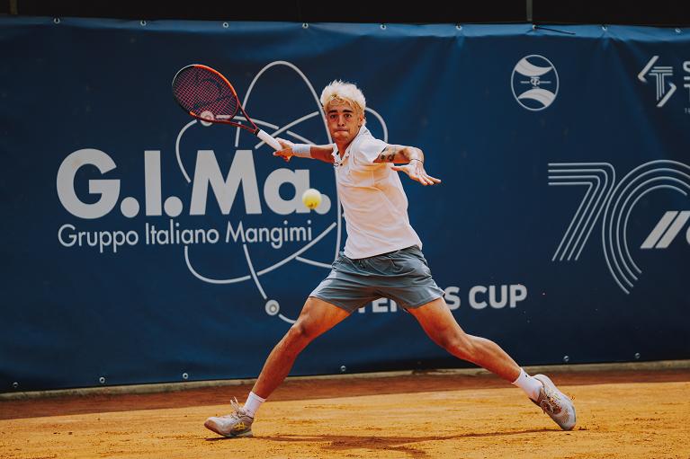 Pierluigi Basile in azione (foto Serafini)