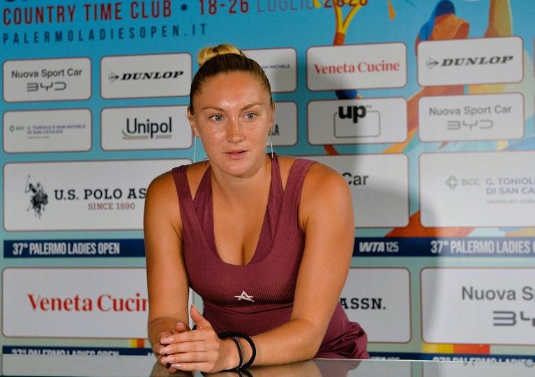 Anastasia Abbagnato in conferenza stampa (foto Ufficio stampa PLO)