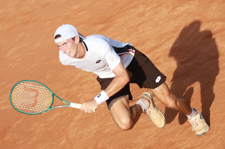 Federico Bondioli in azione (foto Ros)