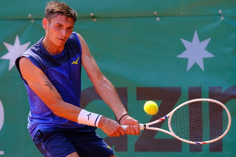 Pietro Romeo Scomparin in azione (foto Rota)