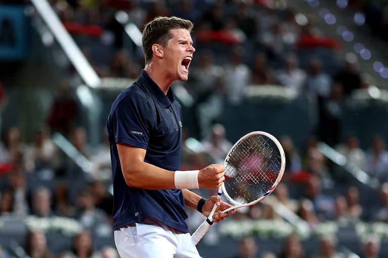 Tutta la grinta di Alexander Blockx (foto Getty Images)