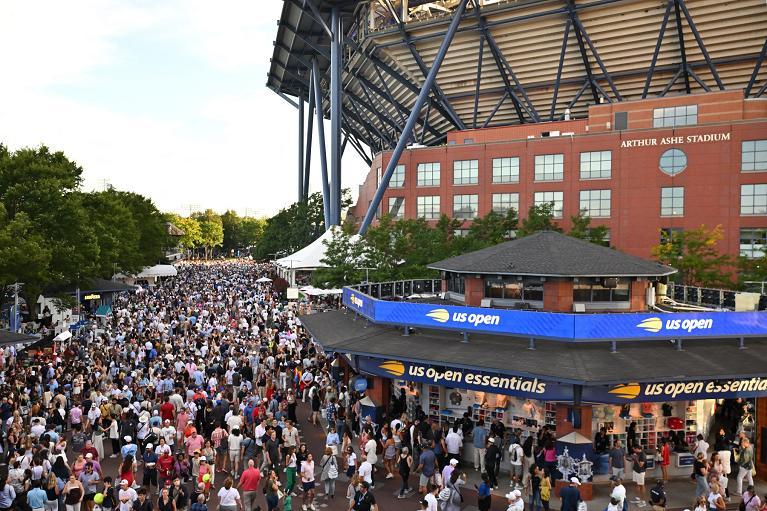 Us Open: l'USTA Billie Jean King National Tennis Center (foto Getty Images)