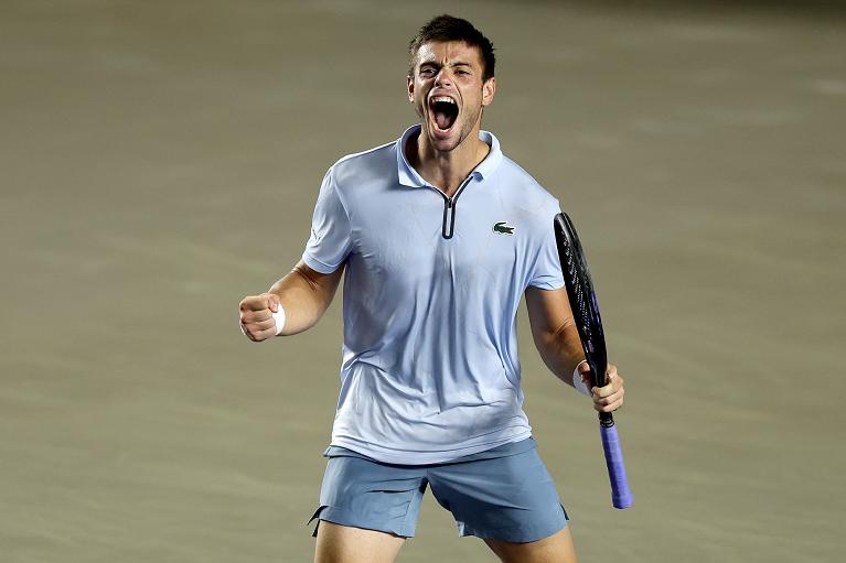 L'esultanza di Arthur Gea (Getty Images)