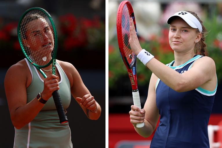Aryna Sabalenka ed Elena Rybakina (fonte foto Getty Images)