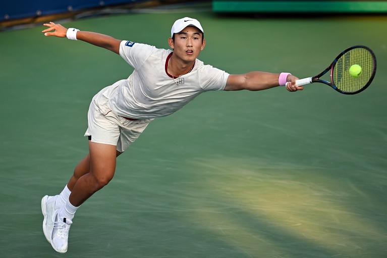 Juncheng Shang in azione (Getty Images)