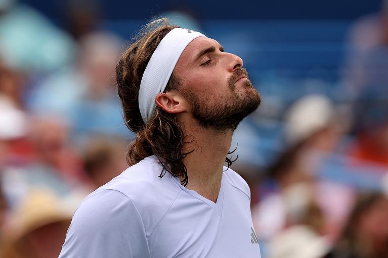 Stefanos Tsitsipas (foto Getty Images)